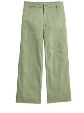Vineyard Vines Wide-Leg Denim Pants in Loden Frost Sz 28
